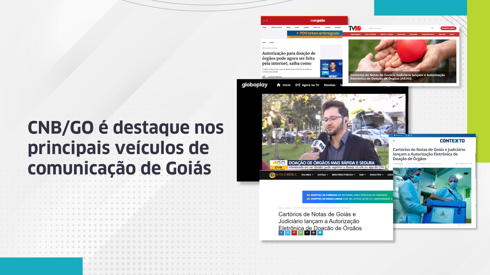 CNB/GO é Destaque Nos Principais Veículos De Comunicação Do Estado De Goiás.